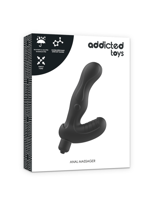ADDICTED TOYS ESTIMULADOR ANAL PROSTATA SILICONA P SPOT VIBE