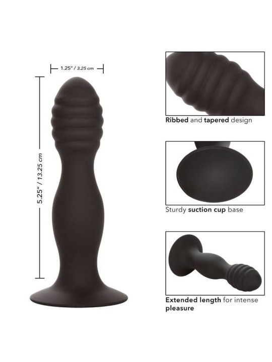 CALEXOTICS RIBBED ANAL STUD