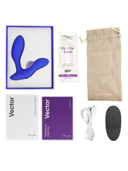 WE VIBE VECTOR MASAJEADOR DE PROSTATA AZUL