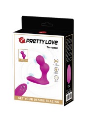 PRETTY LOVE TERRANCE MASAJEADOR VIBRADOR ANAL CON CONTROL REMOTO