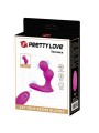 PRETTY LOVE TERRANCE MASAJEADOR VIBRADOR ANAL CON CONTROL REMOTO