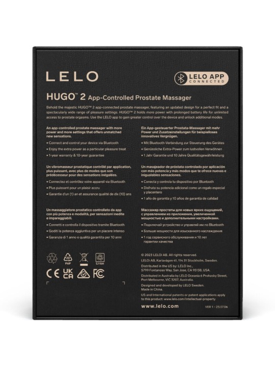 LELO HUGO 2 MASAJEADOR DE PROSTATA VERDE
