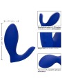 CALEXOTICS ADMIRAL RIMMING ESTIMULADOR VIBRADOR PROSTATA AZUL