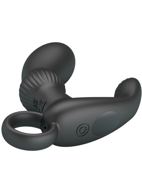 PRETTY LOVE CAYLA MASAJEADOR VIBRADOR ANAL NEGRO