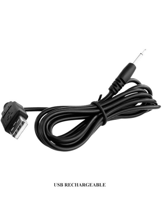 PRETTY LOVE CAYLA MASAJEADOR VIBRADOR ANAL NEGRO