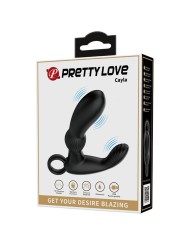 PRETTY LOVE CAYLA MASAJEADOR VIBRADOR ANAL NEGRO
