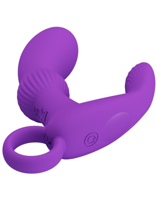 PRETTY LOVE CAYLA MASAJEADOR VIBRADOR ANAL LILA
