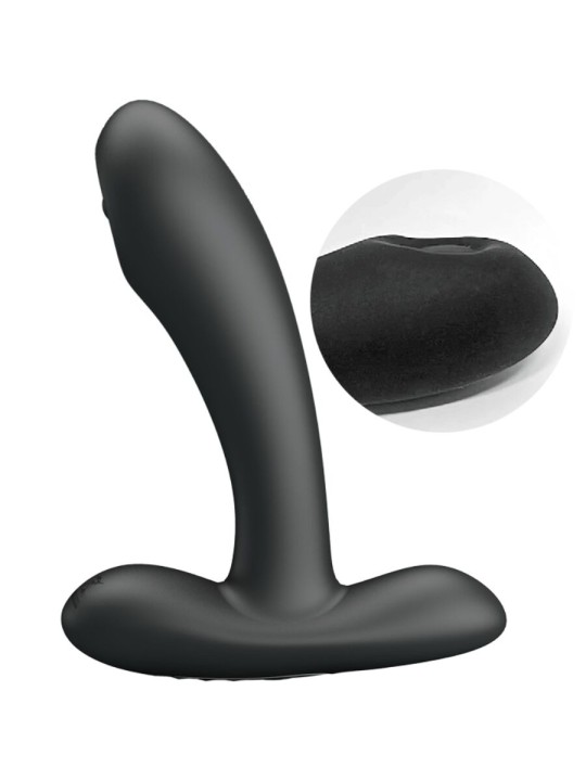 PRETTY LOVE REMINGTON MASAJEADOR VIBRADOR ANAL Y VAGINAL NEGRO