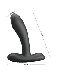 PRETTY LOVE REMINGTON MASAJEADOR VIBRADOR ANAL Y VAGINAL NEGRO