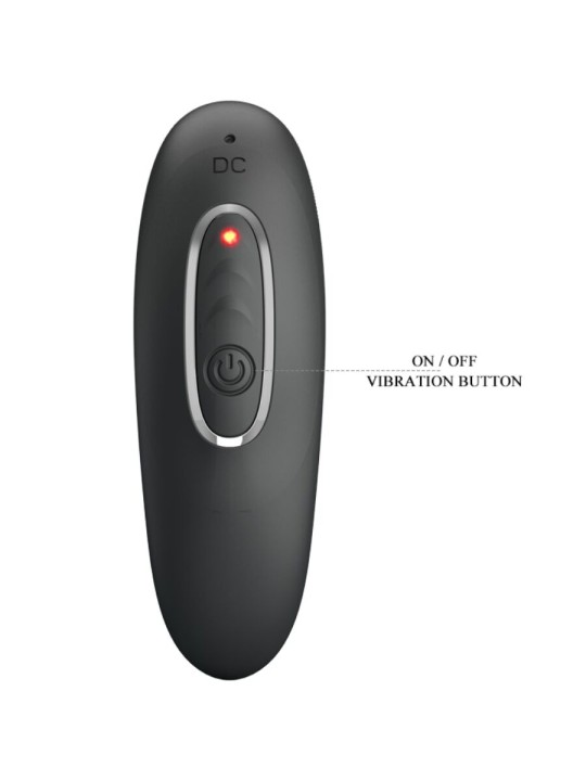 PRETTY LOVE REMINGTON MASAJEADOR VIBRADOR ANAL Y VAGINAL NEGRO