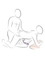 ROCKS OFF ADAPT VIBRADOR PROSTATICO Y ANAL NEGRO