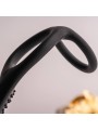 ROCKS OFF RO ZEN RRO PLUG ANAL CON ANILLO VIBRADOR PARA EL PENE NEGRO