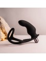 ROCKS OFF RO ZEN RRO PLUG ANAL CON ANILLO VIBRADOR PARA EL PENE NEGRO