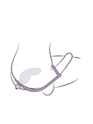 ROCKS OFF RO ZEN RRO PLUG ANAL CON ANILLO VIBRADOR PARA EL PENE NEGRO