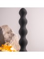 ROCKS OFF PETITE SENSATIONS PEARLS PLUG ANAL VIBRADOR NEGRO
