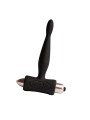 ROCKS OFF PETITE SENSATIONS TEAZER PLUG ANAL VIBRADOR NEGRO