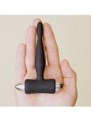 ROCKS OFF PETITE SENSATIONS TEAZER PLUG ANAL VIBRADOR NEGRO