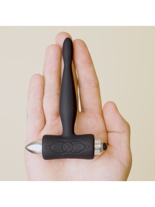 ROCKS OFF PETITE SENSATIONS TEAZER PLUG ANAL VIBRADOR NEGRO