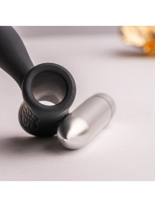 ROCKS OFF PETITE SENSATIONS TEAZER PLUG ANAL VIBRADOR NEGRO