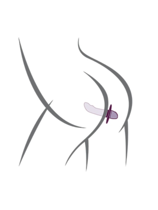 ROCKS OFF QUEST PROSTATE BULLET VIBRADOR PROSTATICO NEGRO