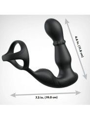 ANAL FANTASY ELITE COLLECTION ANILLO Y MASAJEADOR ANAL VIBRADOR CON CONTROL REMOTO