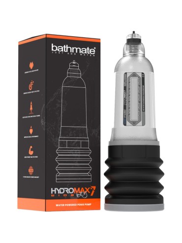 BATHMATE HYDROMAX 7 WIDE BOY X30 TRANSPARENTE