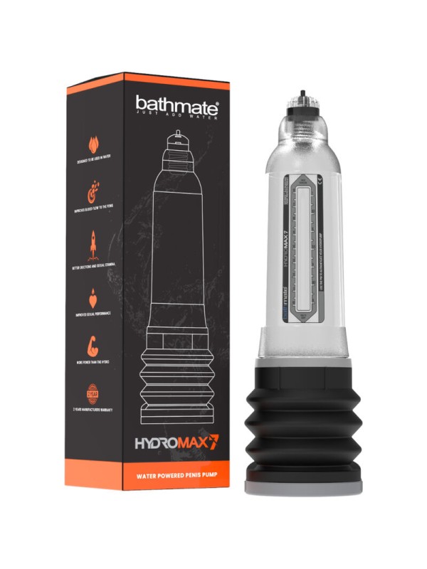 BATHMATE HYDROMAX 7 BOMBA AUMENTO PENE TRANSPARENTE