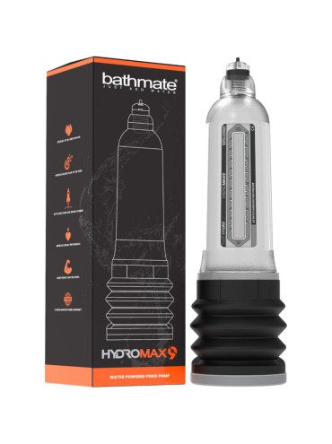 BATHMATE HYDROMAX 9 BOMBA AUMENTO PENE TRANSPARENTE