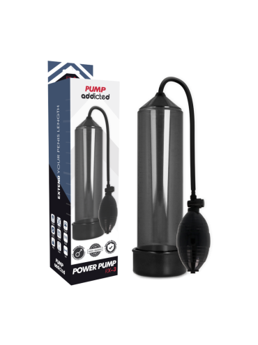 PUMP ADDICTED BOMBA ERECCION RX3 TRANSPARENTE