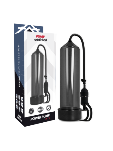 PUMP ADDICTED BOMBA ERECCION RX5 TRANSPARENTE