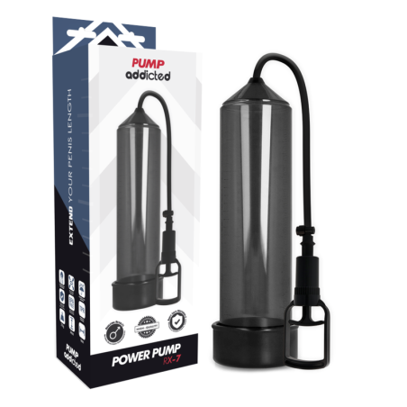 PUMP ADDICTED BOMBA ERECCION RX7 TRANSPARENTE