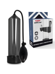 PUMP ADDICTED BOMBA ERECCION RX3 NEGRO CON VIBRADOR