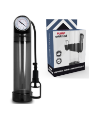 PUMP ADDICTED BOMBA ERECCION RX9 NEGRO CON VIBRADOR