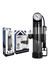 PUMP ADDICTED BOMBA ERECCION RX9 NEGRO CON VIBRADOR