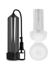 PUMP ADDICTED BOMBA ERECCION RX7 NEGRO CON MASTURBADOR