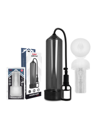 PUMP ADDICTED BOMBA ERECCION RX7 NEGRO CON MASTURBADOR