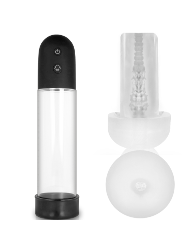 PUMP ADDICTED BOMBA ERECCION RX11 AUTOMATICA CON MASTURBADOR