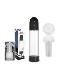 PUMP ADDICTED BOMBA ERECCION RX11 AUTOMATICA CON MASTURBADOR