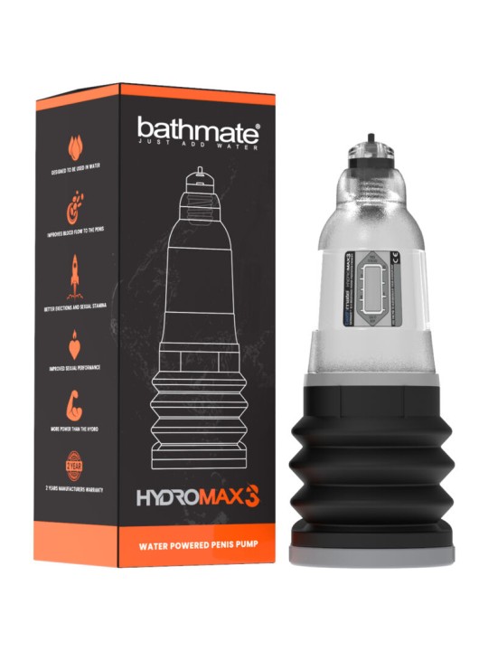 BATHMATE HYDROMAX 3 TRANSPARENTE