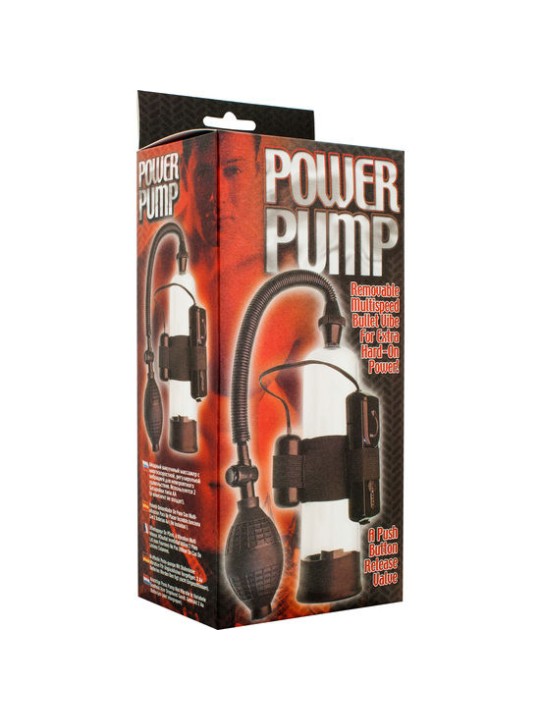 SEVEN CREATIONS BOMBA DE ERECCION PARA EL PENE CON VIBRADOR