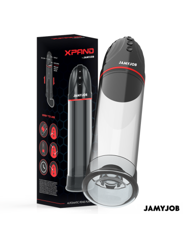 JAMYJOB XPAND BOMBA AUTOMATICA 3 NIVELES DE ONDAS ESTIMULADORAS GRIS