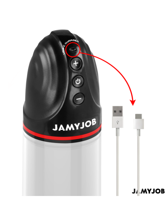 JAMYJOB XPAND BOMBA AUTOMATICA 3 NIVELES DE ONDAS ESTIMULADORAS GRIS