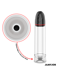 JAMYJOB XPAND BOMBA AUTOMATICA 3 NIVELES DE ONDAS ESTIMULADORAS GRIS