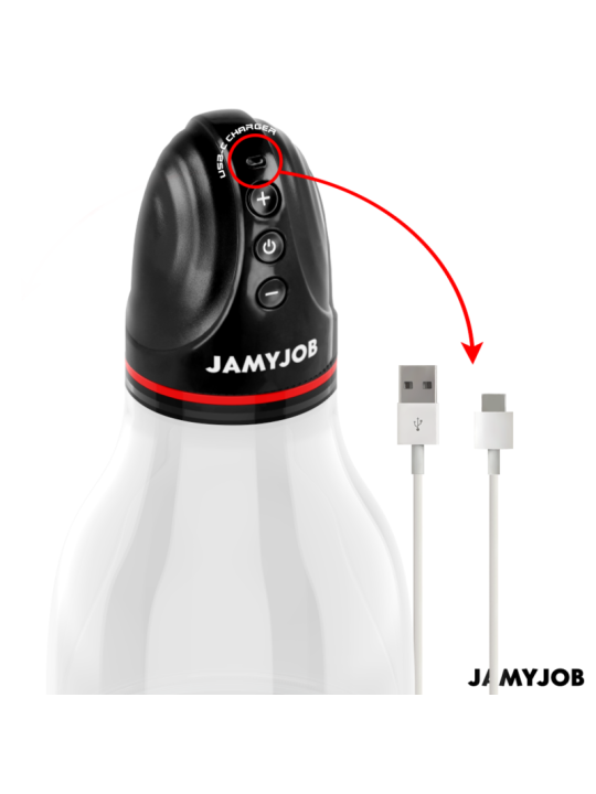 JAMYJOB XPAND LITE BOMBA AUTOMTICA DE TESTICULOS 3 NIVELES DE ONDAS ESTIMULADORAS GRIS