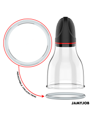 JAMYJOB XPAND LITE BOMBA AUTOMTICA DE TESTICULOS 3 NIVELES DE ONDAS ESTIMULADORAS GRIS