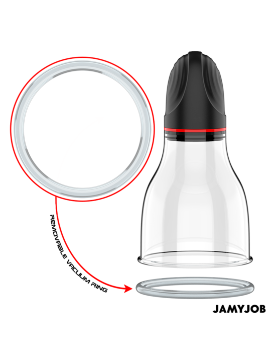 JAMYJOB XPAND LITE BOMBA AUTOMTICA DE TESTICULOS 3 NIVELES DE ONDAS ESTIMULADORAS GRIS