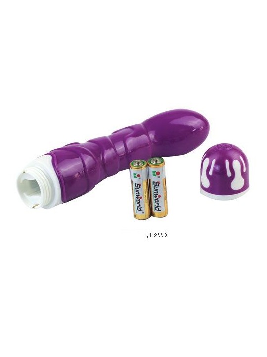 BAILE REALISTIC COCK 10 RITMOS SENSATION VIOLETA