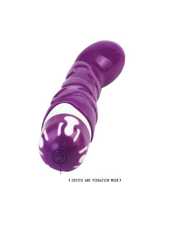 BAILE REALISTIC COCK 10 RITMOS SENSATION VIOLETA