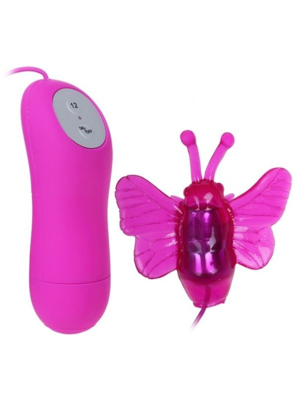 BAILE CUTE SECRET MARIPOSA ESTIMULADORA VIBRADOR 12V