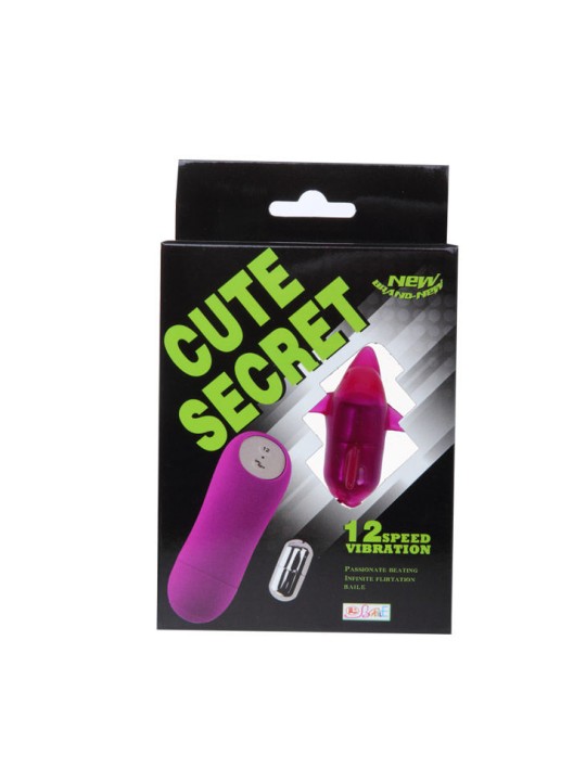 BAILE CUTE SECRET MARIPOSA ESTIMULADORA VIBRADOR 12V